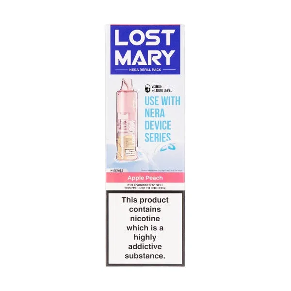 Apple Peach Nera 15k Pureview Prefilled Pod + Refill by Lost Mary