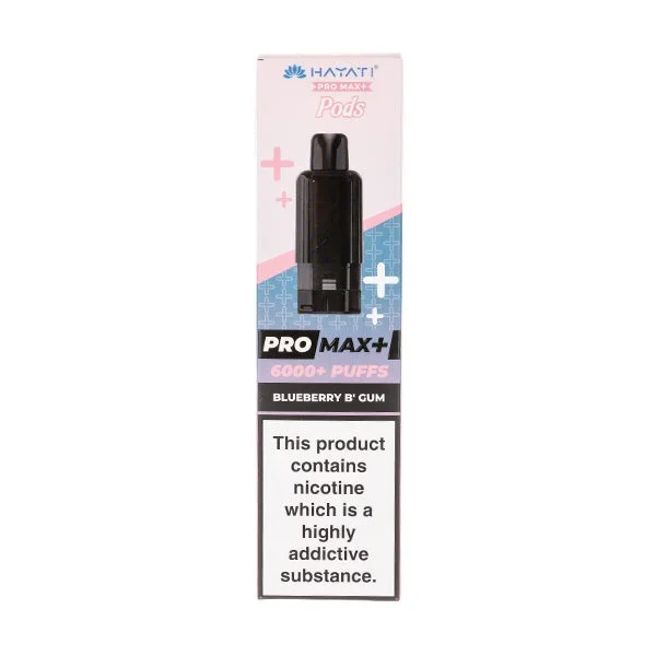 Blueberry B’Gum Pro Max Prefilled Pod + Refill by Hayati