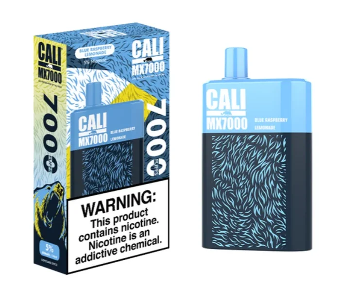 Cali MX7000 [7000 puffs] – Blue Raspberry Lemonade (CLEARANCE)