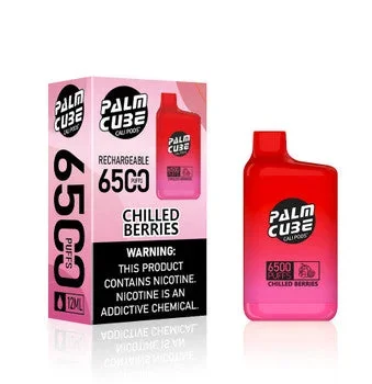 Cali Palm Cube Disposable [6500 puffs] – Chilled Berries [CLEARANCE]