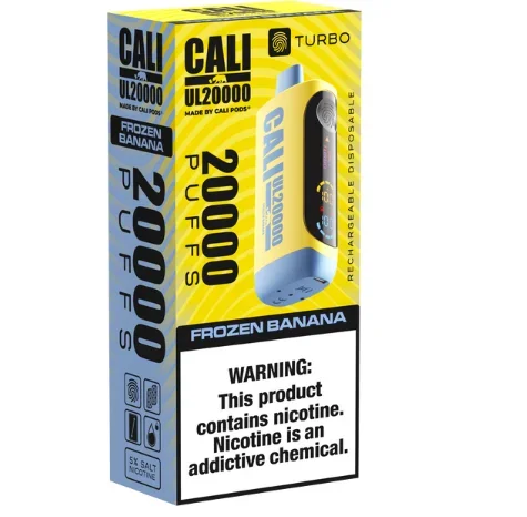 Cali UL20000 Disposable [20,000 puffs] – Frozen Banana