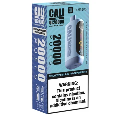 Cali UL20000 Disposable [20,000 puffs] – Frozen Blue Raspberry