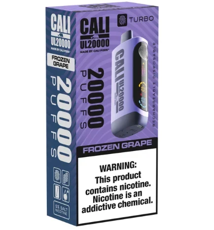 Cali UL20000 Disposable [20,000 puffs] – Frozen Grape