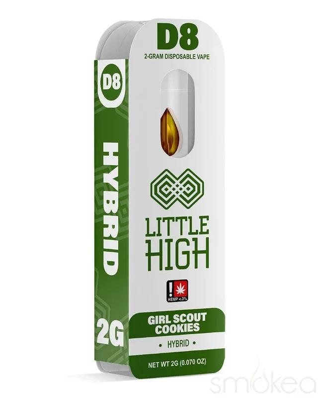 Little High 2g Delta 8 Vape – Girl Scout Cookies