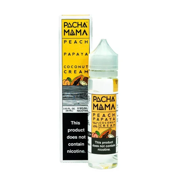 Peach Papaya Coconut Cream by Pachamama eLiquid TFN 60mL