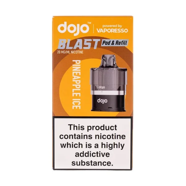Pineapple Ice Dojo Blast 6000 Prefilled Pod + Refill by Vaporesso