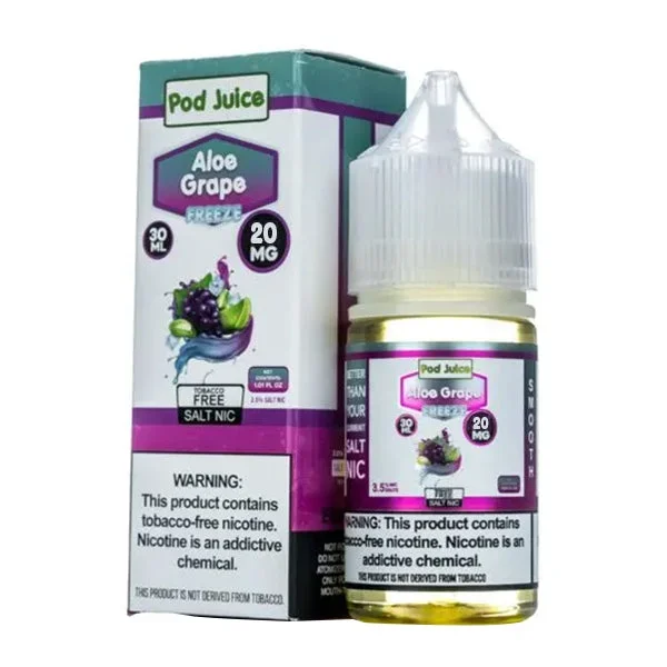 Aloe Grape Freeze by Pod Juice Salts Series 30mL