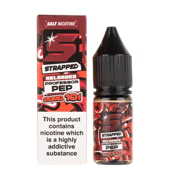 Professor Pep Nic Salt E-Liquid by Strapped Reloaded