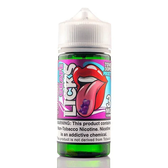 Yummi Grape Frozty – Licks E-Juice (100 ml)